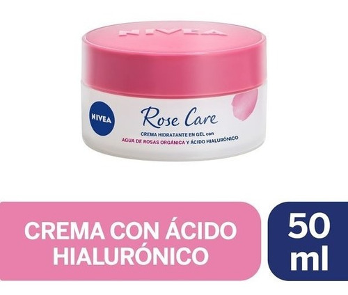 Crema Facial Nivea Rose Care En Gel 50ml