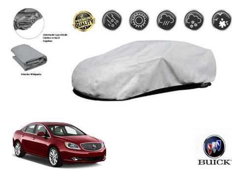 Funda Car Cover Afelpada Premium Buick Verano 2.0l T 2016