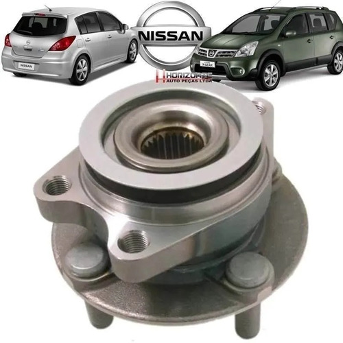 Maza Con Ruleman Rueda Delantera Nissan Tiida C/ Sensor Abs