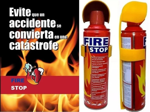 Extintor Fire Stop Para Auto Con Soporte
