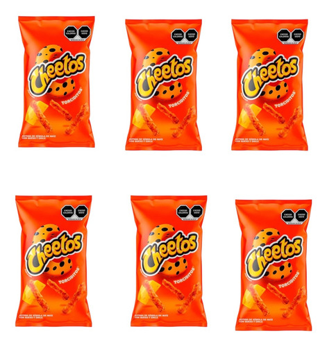 Botana Cheetos Torciditos 10 Piezas De 44g C/u Sabritas