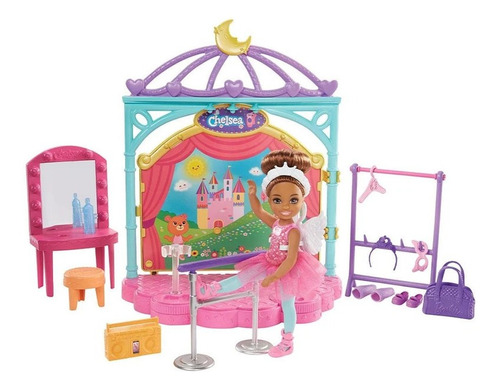 Barbie Club Chelsea Clases De Ballet Playset Con Accesorios