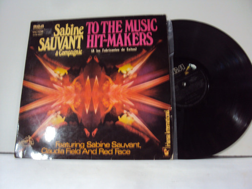Vinilo Lp 70 Sabine Sauvant To The Music Hit Makers Featurng