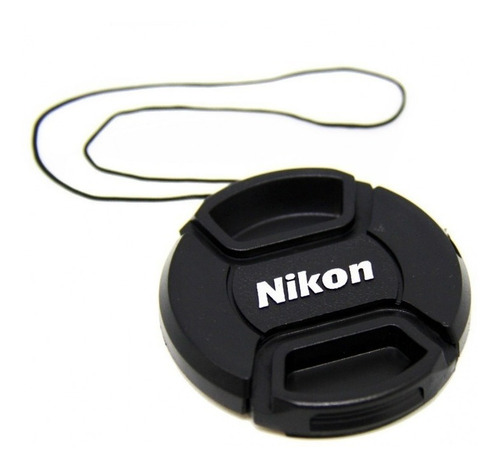 Tampa Lente  Nikon  49mm 52mm 55mm 58mm Com Logo
