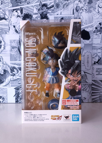 Goku Kid Dragón Ball Gt - Sh Figuarts - Figura Nu3v4 Jp