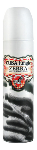Cuba Jungle Zebra Women Edp 100ml Volume Da Unidade 100 Ml
