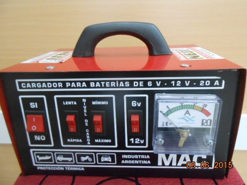 Cargador Baterias Automotor 12v 20amp Nacional.oferta Nesi