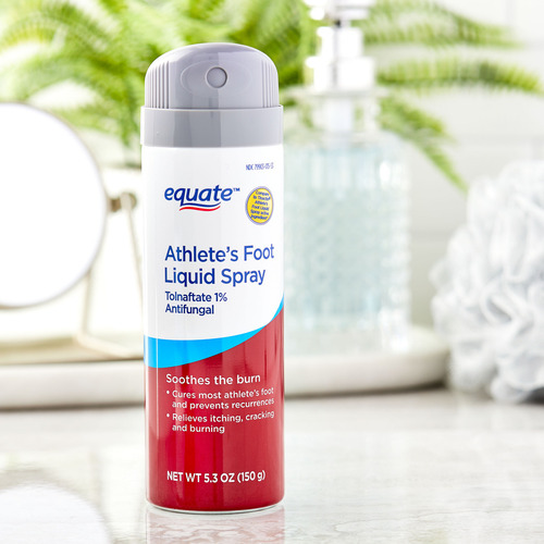 Equate Spray Líquido Antimicótico Para Pies De Atleta 150 G