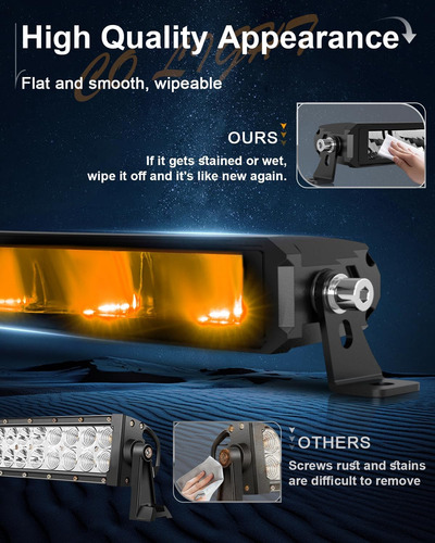 Barra De Luz Led Curvada De Una Sola Fila De 50 Pulg 4186041