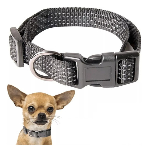 Collar Perro Reflectivo Pequeño S Extensible 30-45cm Rascals