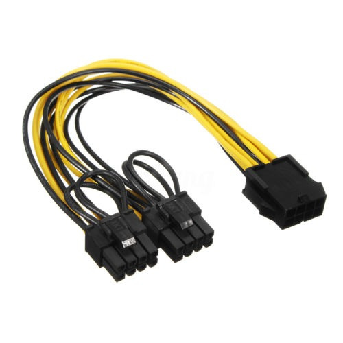 Cable Divisor Pci-e 8pin A Dual 8pin - 8 Pin A 2x 8pin