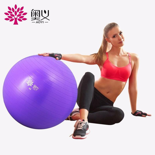 Gimnasio Ball Fitness Embarazo Bolas Anti Púrpura 65cm