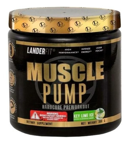 Pré-treino Muscle Pump 300g - Landerfit