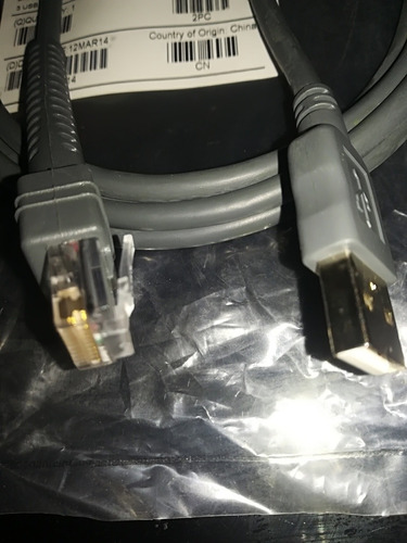 Imagen 5 de 8 de Cable Usb Para Lector De Código De Barras Cba-u01 S07zar