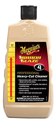 Limpiador Meguiar's M4 Mirror Glaze Heavy Cut Cleaner De 16