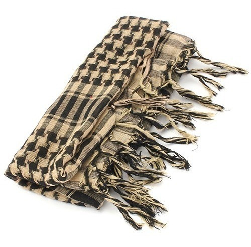 Shemagh Keffiyeh Lenço Tático Árabe Palestino Militar Oferta