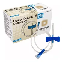Comprar Escalpe Dispositivo Infusão Intravenosa 23g C\u002F100 Descarpack