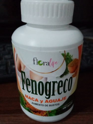 Fenigreco Pote X 100 Capsulas