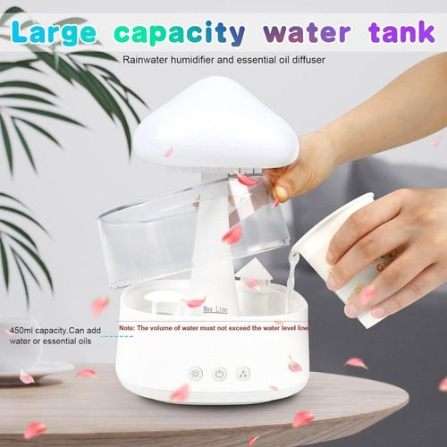Humidificador Rain Cloud Con Control Remoto-
