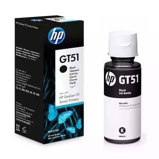 Tinta Hp Gt51 Negro Original Deskjet Gt 5820 Cartucho M0h57a