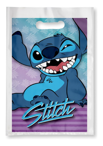 Bolsita Sorpresa Plastica Stich X 10 Stitch Disney Original