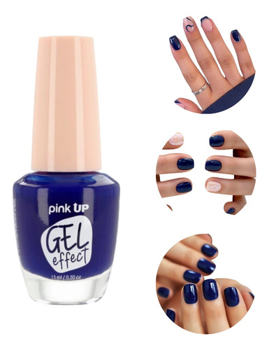 Pink Up Esmalte De Uñas Efecto Gel Color Azul