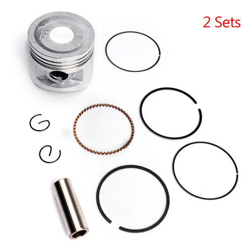 Zj Kit Anillo Pistón +0.50 Mm For Honda Rebel Ca250 Cmx250x