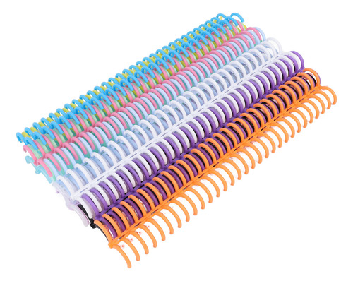 Pentes De Plástico, 14 Peças, 14 Cores, Pentes, Encadernação
