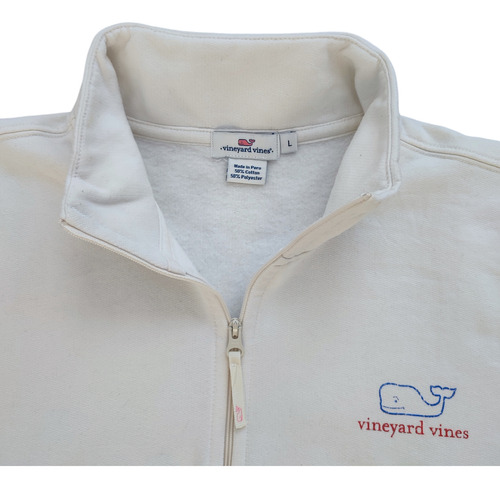 Sudadera Blanca Vineyard Vines Ralph Lauren Tommy Hilfiger