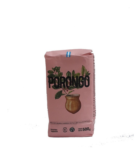 Yerba Orgánica Porongo Sin Tacc 500 Gr.