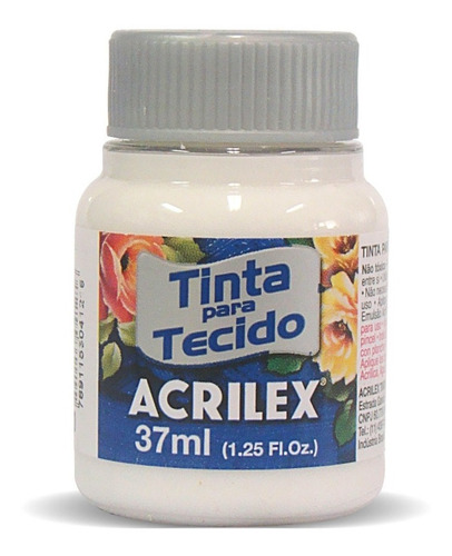 Tinta Tecido Fosca 37ml - Acrilex