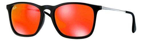 Ray Ban Rb4187 601/6q Chris Rojo Espejo Negro