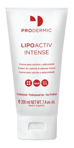 Lipoactiv Intense Grasas Y Celulitis Rebelde Prodermic 200ml