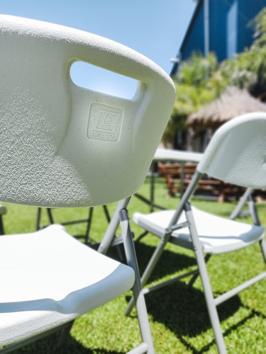 Imagen 6 de 10 de Juego Jardin Mesa Plegable Y 4 Sillas Lusqtoff Mms-8 Cuotas