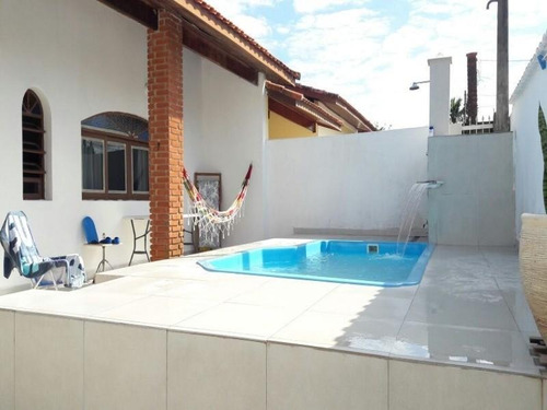 Piscina - Casa Residencial Para Venda , Parque Balneário Oásis, Peruíbe. - 9610