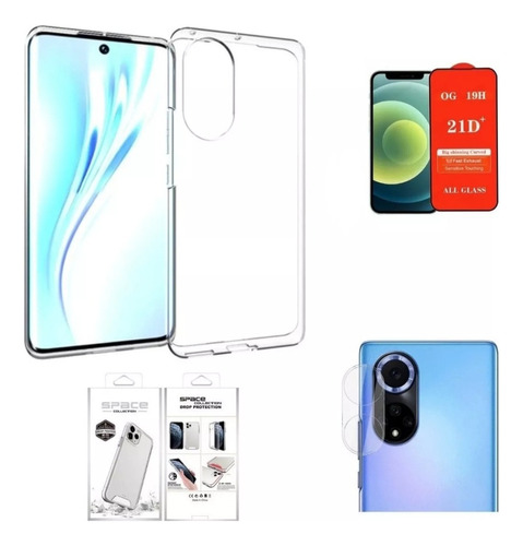 Case Funda Para Huawei Nova 9 + Mica De Pantalla Y Cámara