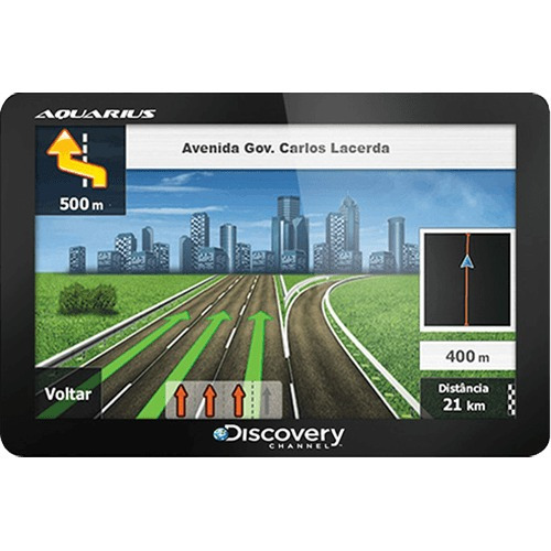 Gps Discovery Channel Mtc 2420 Tela 4.3 Slim Mp3 Mp4 Player
