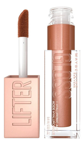 Brillo Maybelline Lifter Gloss Con Acido Hialuronico 5.4 Ml Color 018 Bronze