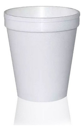 Copo Térmico Descartável De Isopor 180ml C/ 100 Un Nenhum