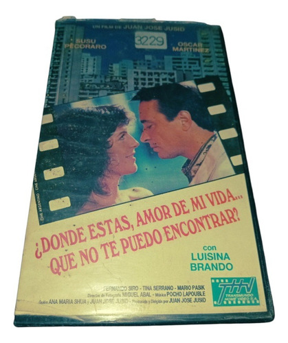 Donde Estas Amor De Mi Vida Que No Te Puedo Encontrar!! Vhs (Usado)