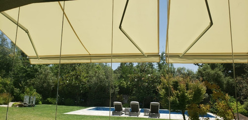 Imagen 2 de 9 de Toldo Proyectante Retractil Semicofre 3,5x2,5 Oferta Diystor