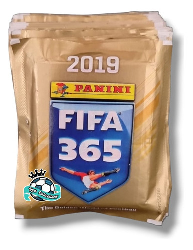 25 Sobres Del Álbum Fifa 365 2019 (125 Estampas) Panini