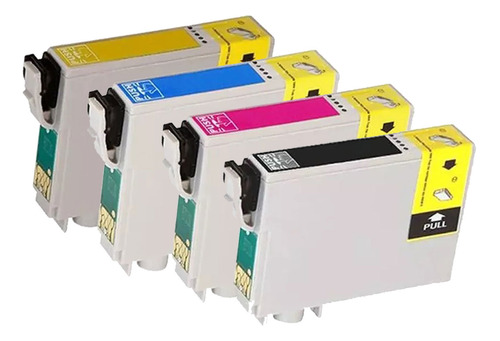 Cartuchos Impresora Epson Xp211 Compatible Pack 4 Unidades