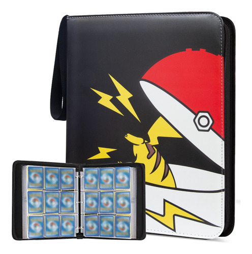 Carpeta De Tarjetas Pokémon 9 Bolsillos Para 900 Paratarjeta