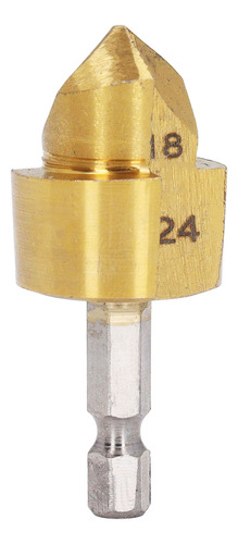 Broca Hss Con Vástago Hexagonal De 1/4 Pulgadas, Avellanado,