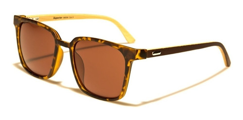 Gafas De Sol Bambú Sunglasses Lentes Cuadradas Sup89008 Ecol