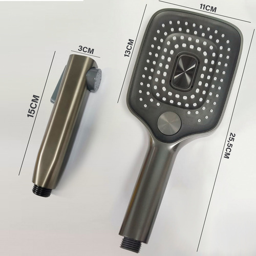 Columna Ducha Monomando Telefono Bidet Con Sensor Botones