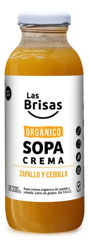 Sopa Crema Zapallo Y Cebolla Organico Las Brisas X 330cc