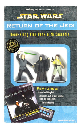 Star Wars Play Pack 20th Return Of The Jedi Book & Figures