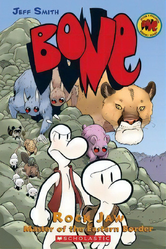 Bone: Rock Jaw, Master Of The Eastern Border V. 5, De Jeff Smith. Editorial Scholastic Us, Tapa Blanda En Inglés